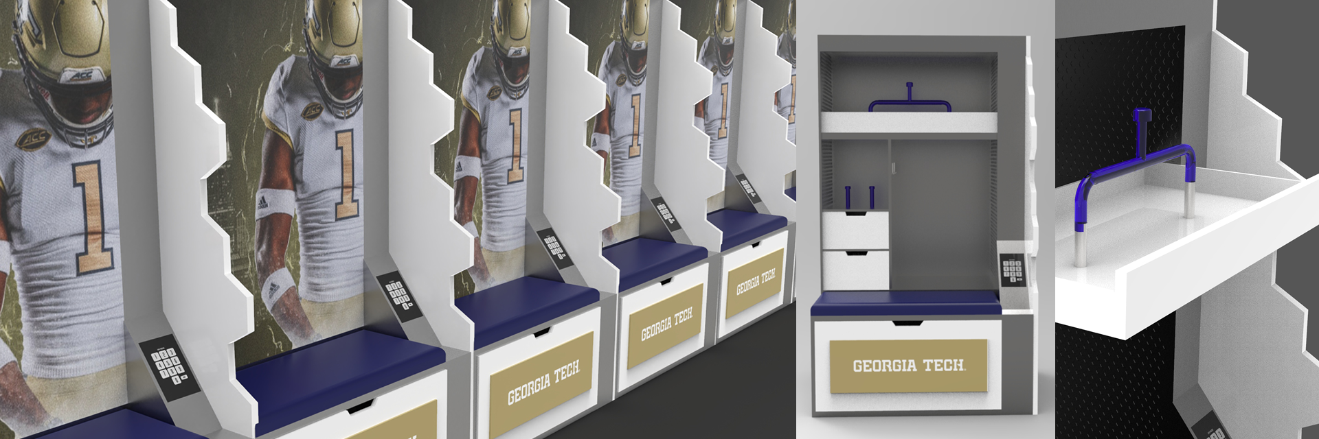 Pictures of sports locker