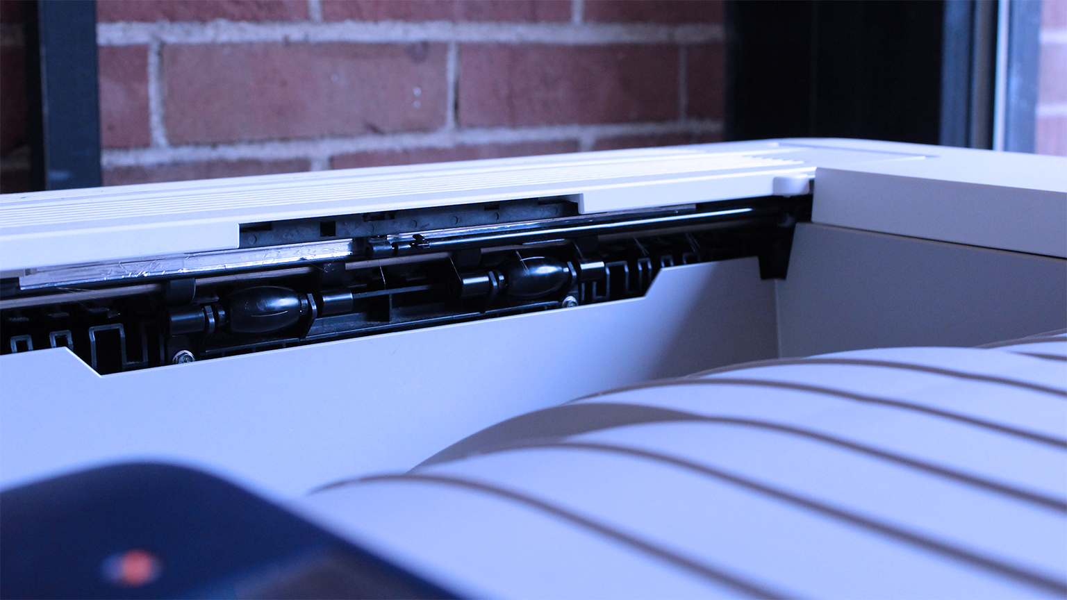 a angled shot of a printer